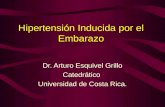 Hipertensión Inducida por el Embarazo Dr. Arturo Esquivel Grillo Catedrático Universidad de Costa Rica.