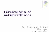 Farmacología de antimicrobianos Dr. Álvaro A. Avilés Montoya. Infectólogo.