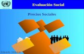 CEPAL/ILPES Evaluación Social Eduardo Aldunate Precios Sociales.