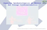 Aspectos Epidemiológicos en México del Riesgo Cardiometabolico Aspectos Epidemiológicos en México del Riesgo Cardiometabolico México: Por la Prevención.