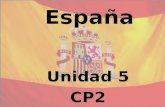 España Unidad 5 CP2. El mapa de España La Capital: Madrid La Srta. Wiscomb estudió aquí
