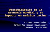 Desequilibrios de la Economía Mundial y su Impacto en América Latina LILIANA ROJAS-SUÁREZ Center for Global Development Mexico, Junio 2005.
