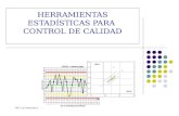 TM. Luis Valenzuela A. HERRAMIENTAS ESTADÍSTICAS PARA CONTROL DE CALIDAD.
