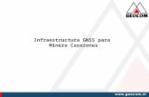Infraestructura GNSS para Minera Caserones. ¿Cómo trabajamos hoy? Esto se hace todos los días… ¿se ha contabilizado cuanto tiempo se pierde? ¿existen.
