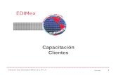 EDIMex Electronic Data Information México S.A. de C.V. (Ver 1.0.1) 1 Capacitación Clientes.