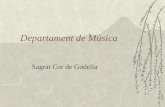 Sagrat Cor de Godella Departament de Música Membres de làrea de Música Xema Senabre.