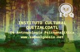 INSTITUTO CULTURAL QUETZALCOATL De Antropología Psicoanalítica .
