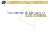 1. 2 Agenda Contexto Nacional Instrumentos económicos identificados en Colombia Análisis de Casos.