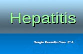Hepatitis Sergio Buendía Cros 3º A. Introducción : La hepatitis es una enfermedad inflamatoria que afecta al hígado. La hepatitis es una enfermedad inflamatoria.