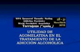 UTILIDAD DE AGOMELATINA EN EL TRATAMIENTO DE LA ADICCIÓN ALCOHÓLICA.