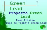 Proyecto Green Lead Emma Tristan Grupo de Trabajo Green Lead Green Lead TM.