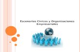 Escenarios Cívicos y Organizaciones Empresariales.