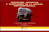Invención, patentes e innovación en la España contemporánea