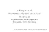 Le Pinganaud, Provenza-Alpes-Costa Azul (Francia) Explotación Caprina-Quesera Ecológica, Semi-Extensiva II Foro Nacional Caprino, GUADIX, 23 y 24 de Junio.
