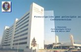 Prescripción por principio activo Controversias J. Honorato Farmacología Clínica Madrid, Marzo 2007.