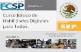 Betsaveth E. Gómez Ventura. Coordinadora del curso Curso Básico de Habilidades Digitales para Todos. Sesión 1.