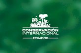 Incentivos para la conservación: el caso de la Gran Reserva Chachi Luis Suárez Conservación Internacional Ecuador Reunión de Expertos Incentivos de Conservación.