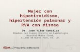 Mujer con hipotiroidismo, hipertensión pulmonar y RVA con disnea Dr. Juan Viles-González Miembro del Cuerpo Docente en Cardiología Hospital Monte Sinaí,