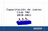 Capacitación de Jueces Club TMX 2010-2011. ¿Alguna vez has pensado los jueces no eligieron al mejor?