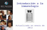 Introducción a la inmunología Actualizado en enero de 2012.