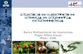 1 Programa de Cobertura de Precios de Productos Agropecuarios Banco Multisectorial de Inversiones Roger Alfaro Araujo Mayo, 2006.