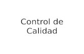 Control de Calidad CALIDAD LUJO CONCEPCIÓN TRADICIONAL VS. CONCEPCIÓN MODERNA DE LA CALIDAD CONCEPTO DE CALIDAD TOTAL CONCEPCION TRADICIONAL CONCEPCION.