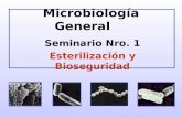 Microbiolog­a General Seminario Nro. 1 Esterilizaci³n y Bioseguridad