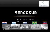 MERCOSUR Es el Mercado Común del Sur. ¿QUÉ ES EL MERCOSUR? Es un bloque comercial cuyos propósitos son promover el libre intercambio y movimientos de.