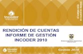 1 Gestión 2010. 2 Plan de Desarrollo 2011 – 2014 Proyección y concertación de las metas del cuatrienio PLANEACIÓN Revisión y actualización del Marco.