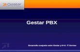 Gestar PBX Desarrollo conjunto entre Gestar y H+A IT Service.