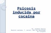 Psicosis inducida por cocaína Dr. Carmelo García Beatriz santana, T. social, UAD San Bartolomé de Tirajana.