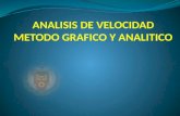 Analisis de Velocidad Metodo Grafico y Analitico