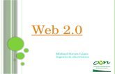 Que es web 2.0 Características de la web 2.0 Aplicaciones de la web 2.0 Implicaciones educativas de la web 2.0 Blogs, weblogs, bitácoras Wikis Usos didácticos.