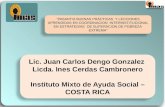 El Instituto Mixto de Ayuda Social (IMAS), es una Institución descentralizada con personería jurídica, creada según la ley 4760 del 30 de abril de 1971,