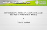 METODOLOGÍA INTERDISCIPLINARIA CENTRADA EN EQUIPOS DE APRENDIZAJE (MICEA) Y COMPETENCIAS.