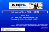 Facultad de Ciencias Económicas y Estadísticas (UNR) Universidad Nacional de Rosario Introducción a XML – XBRL Daniel Díaz 2da Conferencia Iberoamericana.