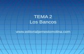TEMA 2 Los Bancos .