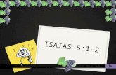 ISAIAS 5:1-2. Instrucciones Los niños tendrán 30 segundos para memorizar el verso bíblico. Luego de los 30 segundo preguntar a los niños cuantos se saben.