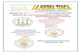 REVISTA MASONICA PIEDRA TOSCA EDICION No. 11