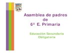 Plan de Orientación Académico-Profesional  6º E. Primaria