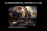 EL ROMANTICISMO EN LA PINTURA (1ª ½ S. XIX) La libertad guiando al pueblo, de Eugène Delacroix (1830) Imagen de Aavindraa en Wikimedia Commons bajo Dominio.