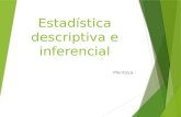 Estadística descriptiva e inferencial Montoya.-.