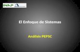 El Enfoque de Sistemas Análisis PEPSC Una organización busca… El Continuum… Los paradigmas… Los sistemas en la organización… Madurez organizacional…