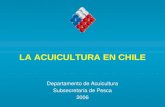 LA ACUICULTURA EN CHILE Departamento de Acuicultura Subsecretaría de Pesca 2006.