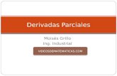Moisés Grillo Ing. Industrial Derivadas Parciales VIDEOSDEMATEMATICAS.COM.