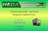 Innovación entre Departamentos I.E.S. Oretania Linares (Jaén)