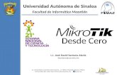 Desde Cero Universidad Autónoma de Sinaloa Facultad de Informática Mazatlán Av. Universidad y Leonismo Internacional, C. P. 82017 Mazatlán, Sinaloa, México.