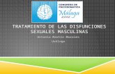 TRATAMIENTO DE LAS DISFUNCIONES SEXUALES MASCULINAS Antonio Martín Morales Urólogo.