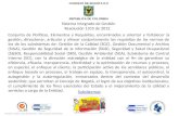 CONCEJO DE BOGOTA D.C REPUBLICA DE COLOMBIA Sistema Integrado de Gestión Resolución 1315 de 2012 Conjunto de Políticas, Elementos y Requisitos, encaminados.