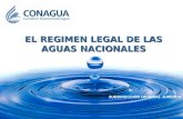 EL REGIMEN LEGAL DE LAS AGUAS NACIONALES SUBDIRECCIÓN GENERAL JURÍDICA.